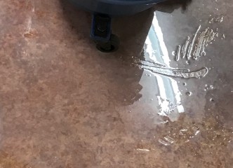 松山市清水町　クリニック様　床剥離洗浄ワックス仕上げサムネイル